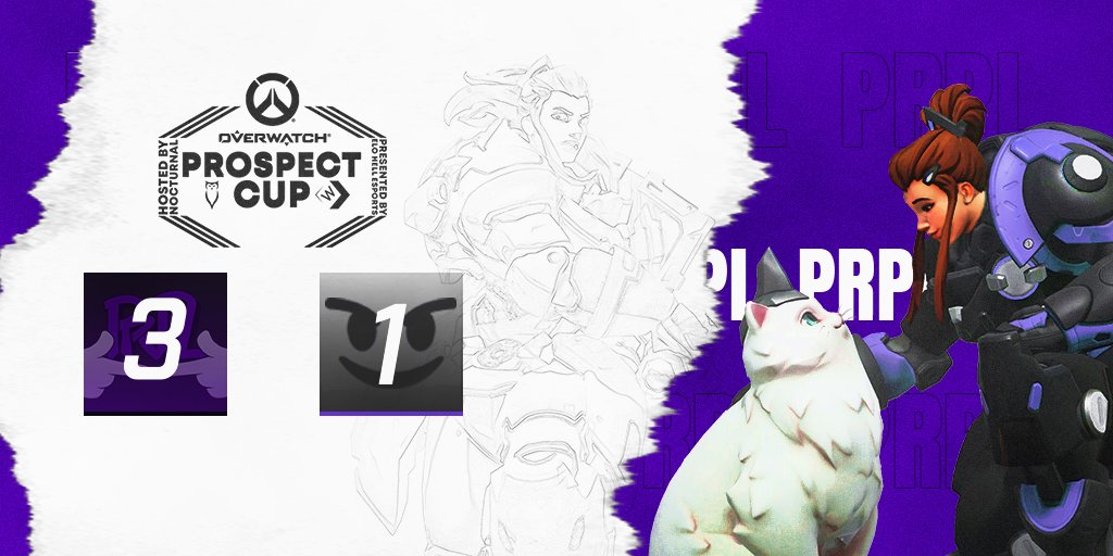 OW4lyfe's tweet image. Our first match of the @TheNocturnalGG Prospect Cup was a success with a 3-1 victory over @DubnationGG - GGs!

#wholelottaPRPL

Stay tuned for more news😉