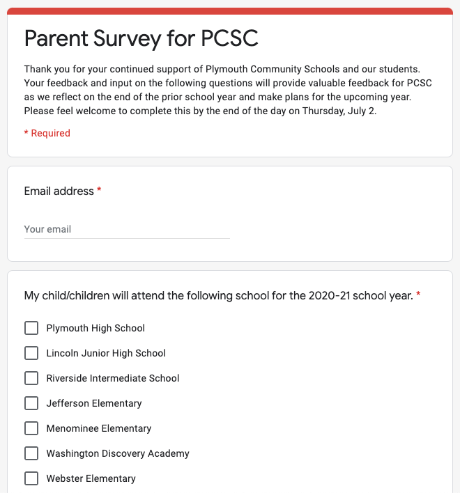 PlymouthCSC_IN's tweet photo. PCSC is planning to return to in-person instruction on August 12 and will follow the current 2020-21 school year calendar. Visit our Information Update Center at 
https://t.co/aZ2oEYr92p to read the entire update plus take our important parent survey. 

#PCSCweCARE https://t.co/FjprTmntnY