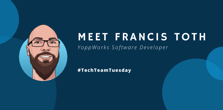 ImprovingOttawa's tweet photo. The start of a new series you’ll see on our socials for the next while: #TechTeamTuesday! First up, meet @francistoth - one of our many talented Software Developers! https://t.co/3vyBK0z9Km https://t.co/u06lyFC96i