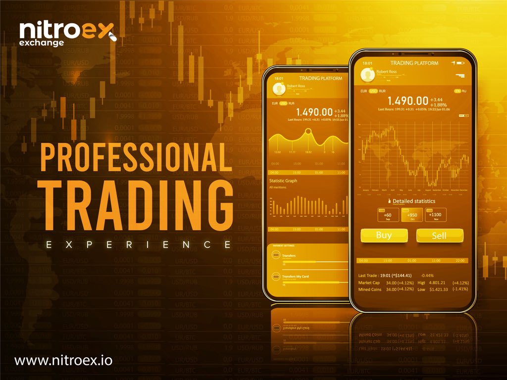 NitroEx crypto exchange offers the easiest and fastest way to buy and sell cryptocurrencies at the lowest trade fees. 

#nitroex #Crypto #trading #exchange #cryptocurrencies #Bitcoin #ethereum #USDT #investing #tradingview #Blockchain #technology #tradingexperience #buycrypto