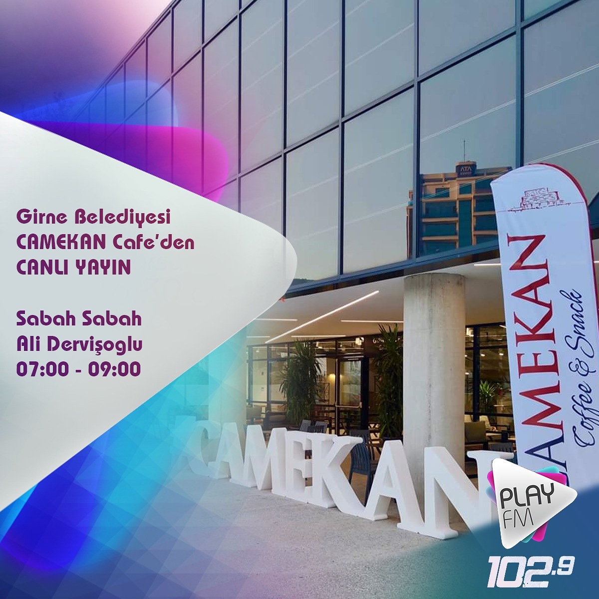 SABAH SABAH <a href="/AliDervisoglu/">Ali Dervisoglu</a> 1 Temmuz Çarşamba günü Girne Belediyesi önünden canlı yayında...