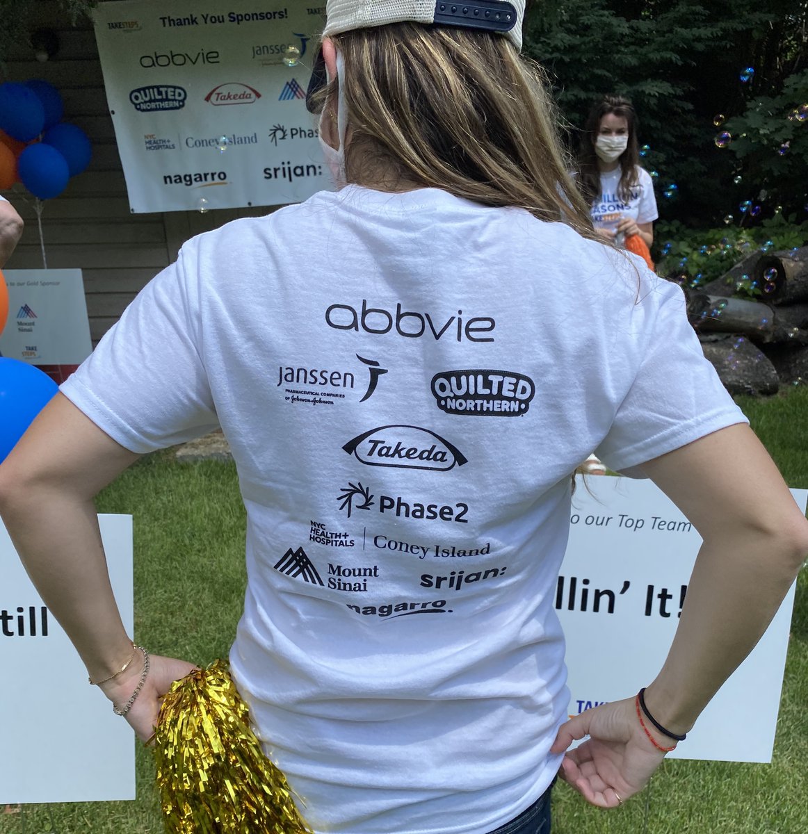 Crohn's & Colitis Foundation - Greater NYC (@ccfdnnyc) on Twitter photo Today is the last day to raise $100 and get your Take Steps Pacesetter t-shirt! Login to your fundraising page now! bit.ly/31vaKxH | bit.ly/2BoNrLq 
Big thank you to all of this year's NY national and local sponsors who are featured on our shirts! Today is the last day to raise $100 and get your Take Steps Pacesetter t-shirt! Login to your fundraising page now! bit.ly/31vaKxH | bit.ly/2BoNrLq 
Big thank you to all of this year's NY national and local sponsors who are featured on our shirts!