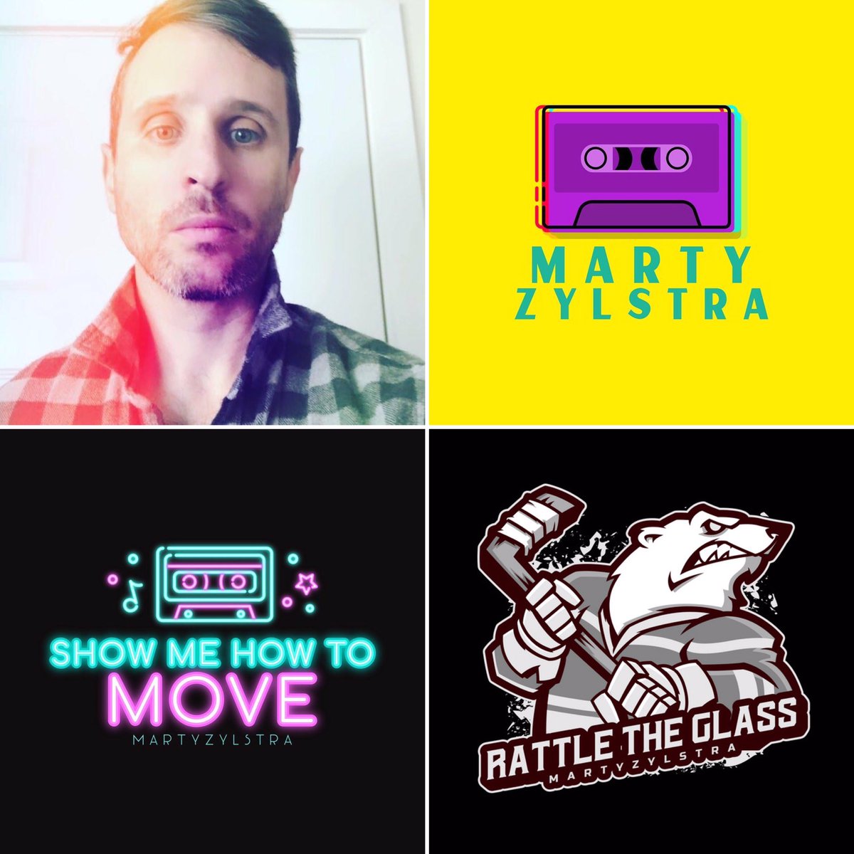 Our buddy <a href="/martyzylstra/">M A R T Y Z Y L S T R A</a> (also from Vancouver) has two new songs out! "Show Me How To Move" has an 80s romance vibe to it, and "Rattle The Glass" gets your heart pumped. Check them out!! Give him a follow.