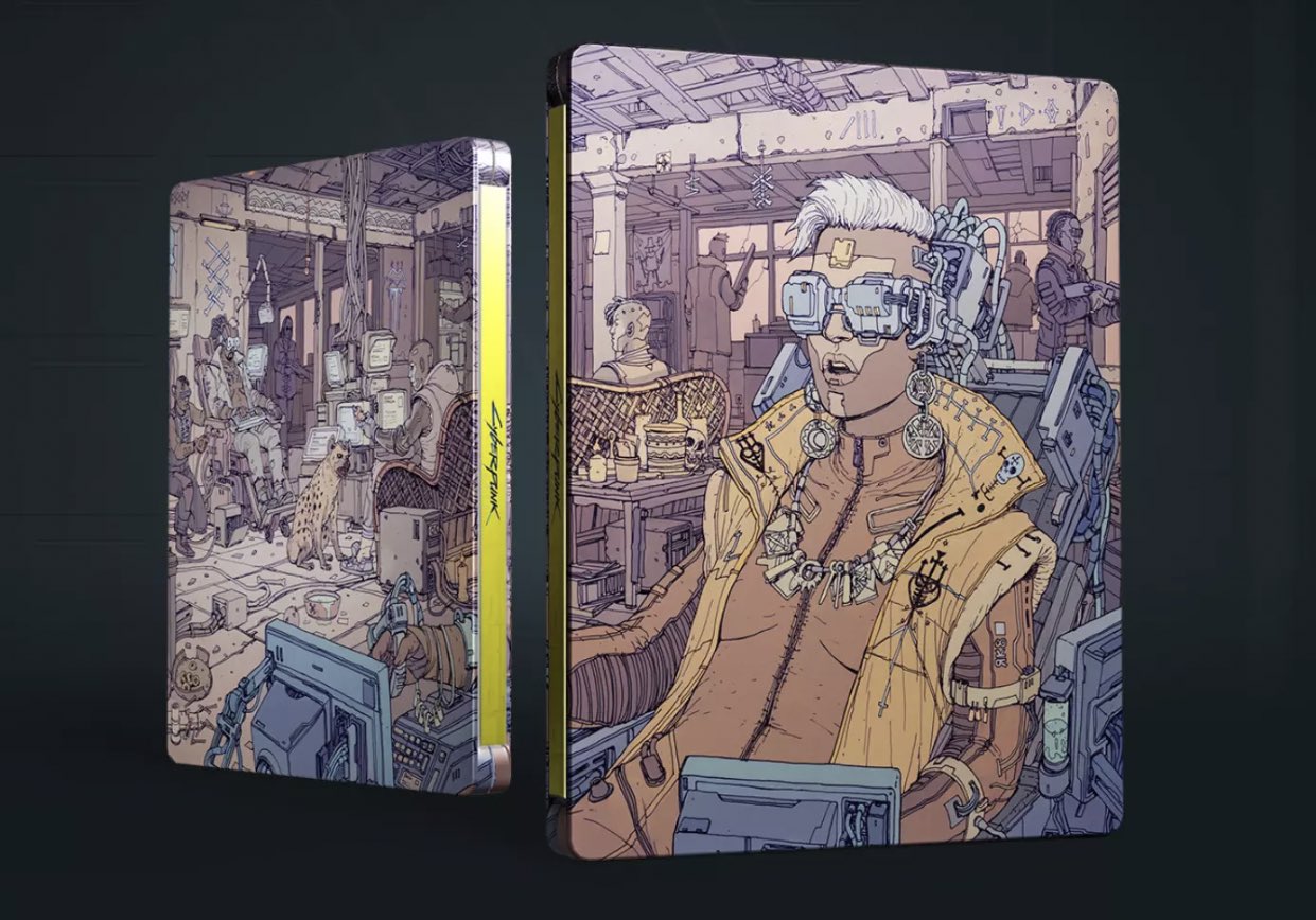 Cyberpunk 2077 + Steelbook - PS4