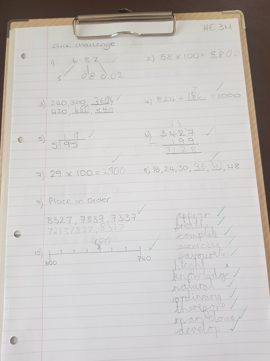 Mrs_k_e's tweet photo. H has no click sheets left so we made our own..... and practised some spellings π¦π»π’π‘
@TanfieldPrimary #tanfieldlearning https://t.co/0Dp7n19Apk