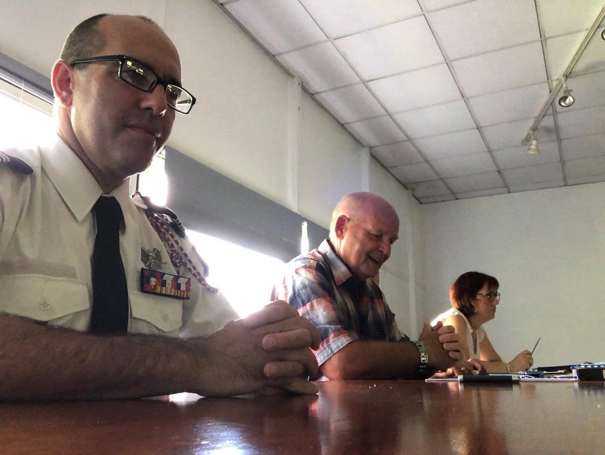Sdis32's tweet photo. [#ÉVÈNEMENT] 👥 ASSEMBLÉE GÉNÉRALE DE LA MUTUELLE DES SAPEURS-#POMPIERS DU #GERS

Le samedi 2️⃣7️⃣ juin à 1️⃣5️⃣h3️⃣0️⃣, se tenait au SDIS32 l’assemblée générale annuelle de la #mutuelle des sapeurs-pompiers du Gers en présence du président de l’#UDSP32 et du directeur du SDIS32 🚒🚨 https://t.co/NUekv1M1Zn