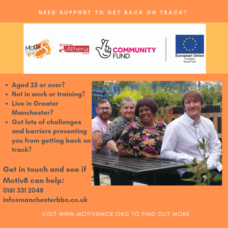 If you have reached rock bottom and want to know how we can support you to take steps to move forward with your life, take a look at our success stories on this link motiv8mcr.org/success-stories 
#BuildingBetterOpportunities #TNLComFundESF <a href="/TNLComFund/">The National Lottery Community Fund</a>