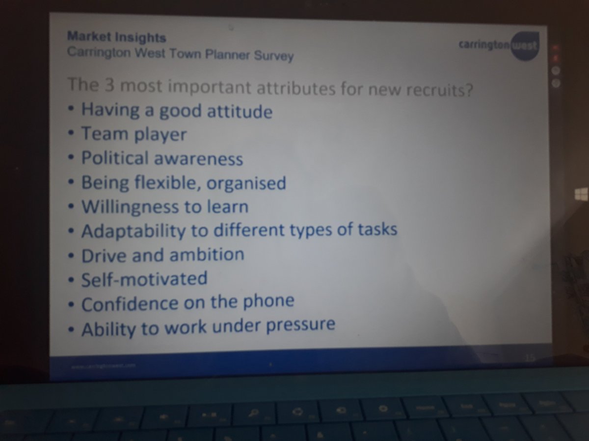 Great to attend the RTPI Recruitment webinar. Going to be really useful to share with students #PlannerLiveOnline