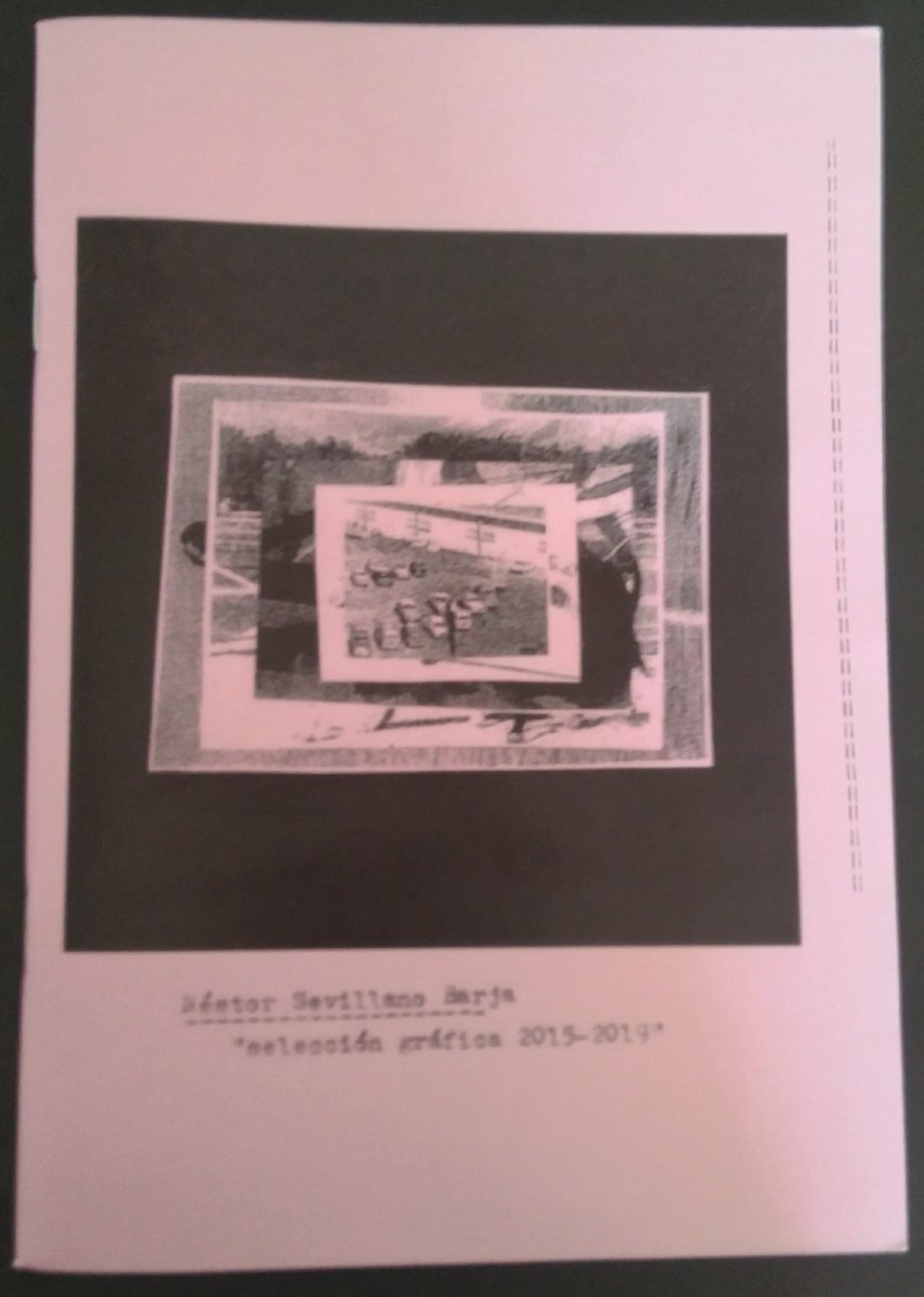 josemi1015's tweet photo. Recogido ahora mismo del buzón el fanzine de Néstor Sevillano Barja, "Selección gráfica 2015-2019".
Joyona underground, gracias @MondoCanape https://t.co/Rj83oVhsNz