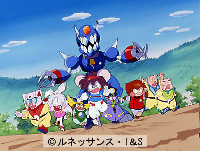 Ses productions : Sunrise avec Mobile Fighter G Gundam (1994), SHAFT avec Jūni Senshi Bakuretsu Eto Ranger (1995), Ashi Productions avec VS Knight Ramune & 40 Fire (1996) ou encore AIC avec Battle Athletes (1997).