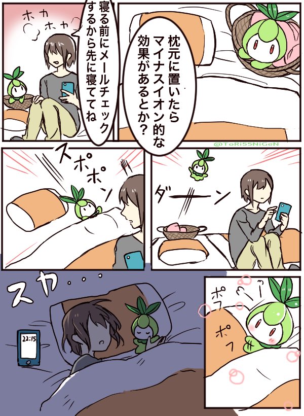 #ポケモンと生活
やんちゃなチュリネと歳を感じている社会人 