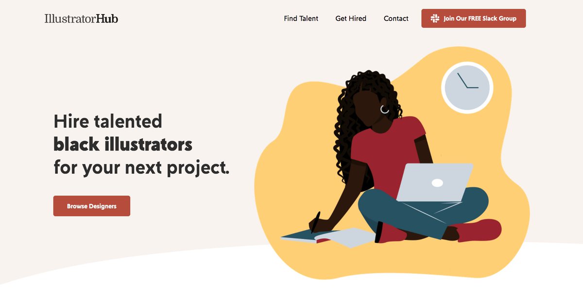 Our team is going to start sending emails out for outreach next week as PHASE I rolls out!  

So excited for this lil' project.  

Really want to help companies find talented illustrators to DIVERSIFY this sector.  

Know any designers? Tag 'em!