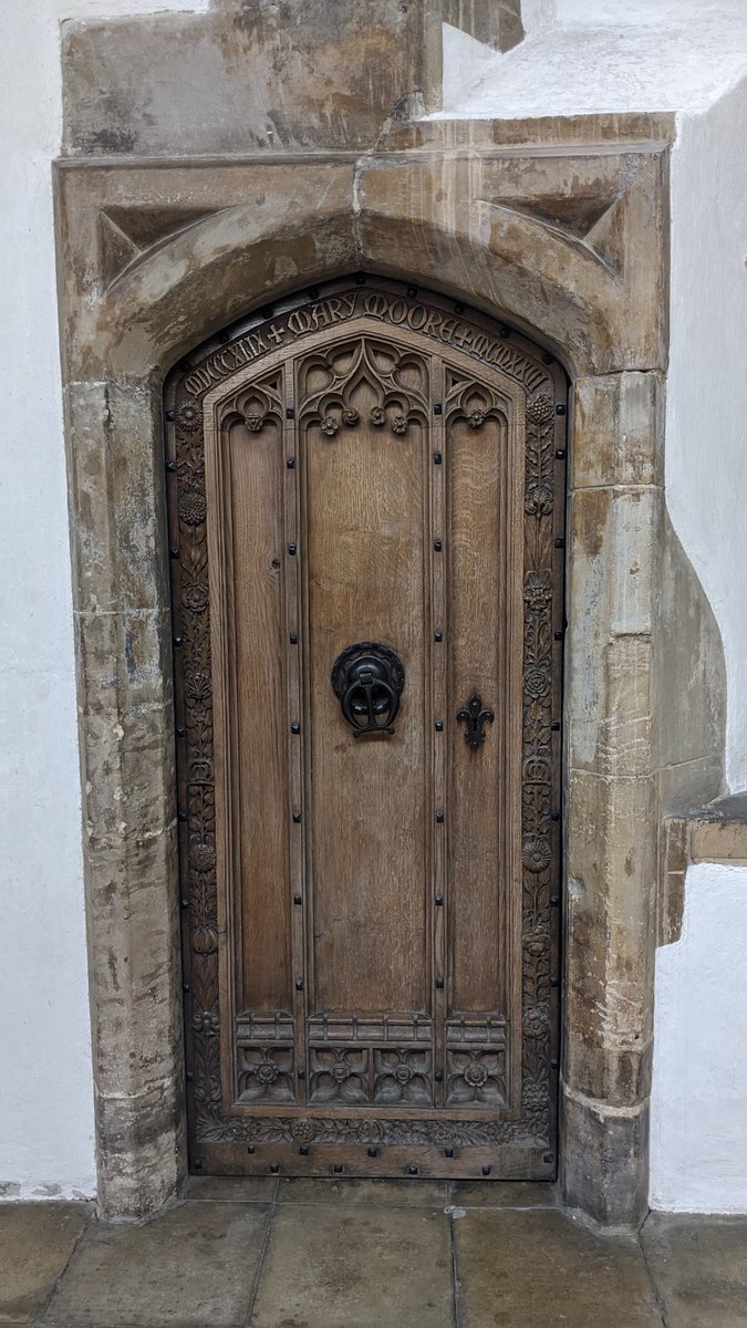 Also, St Peter Mancroft has some of the most gorgeous doors I've ever seen. This is the one that leads to the crypt (the doorway is about 5ft high at its tallest point):