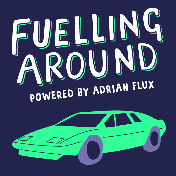 adrianflux's tweet photo. What happens when you get @JasonPlato, @davidvitty and other celebrity petrolheads together for some chat about cars? 
 
Find out tomorrow, as we launch a great new podcast. 
#FuellingAround https://t.co/eGAJ4BeQcQ
