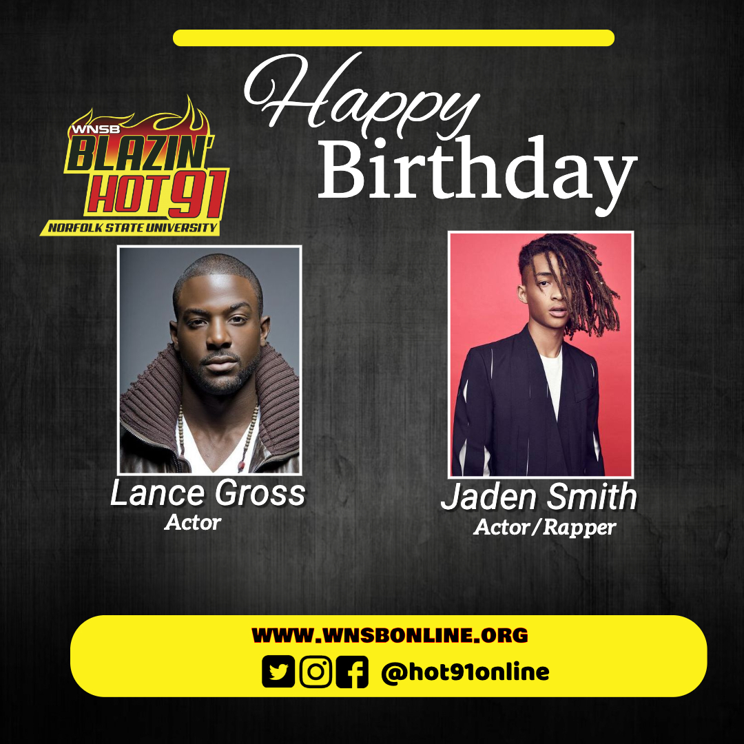 Happy Blazin\ Hot Birthday to Lance Gross and Jaden Smith   