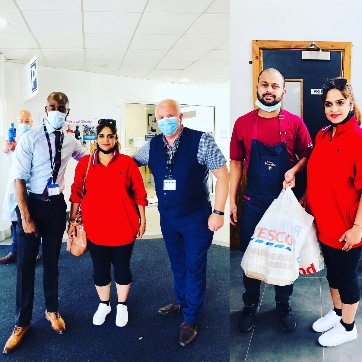 SandhuKitchen's tweet photo. Thank you west Middlesex hospital for all of the work all of your doing. Keep doing what you all all doing and we hope you enjoyed the food. 😋😋#proud #coronavirus #yummy #homemade https://t.co/SNZ410sWTb