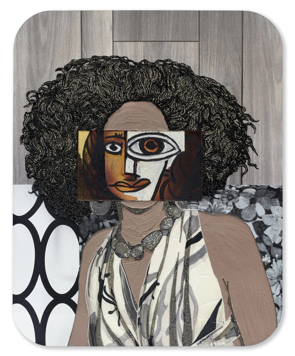 Mickalene Thomas draws on art history and pop culture to create a contemporary vision of female sexuality, beauty and power. She examines how identity, gender and sense of self are informed by the ways women are represented in art and pop culture.