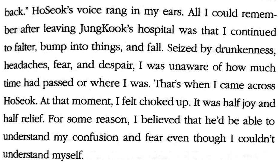 Along with the famous "Don't you know what you mean to him?" once HS let all his frustration out on him. After this confrontation, YG reflects on this and, honestly, do you think it's normal to reach this level of self destruction for a friend?  I mean all the boys have