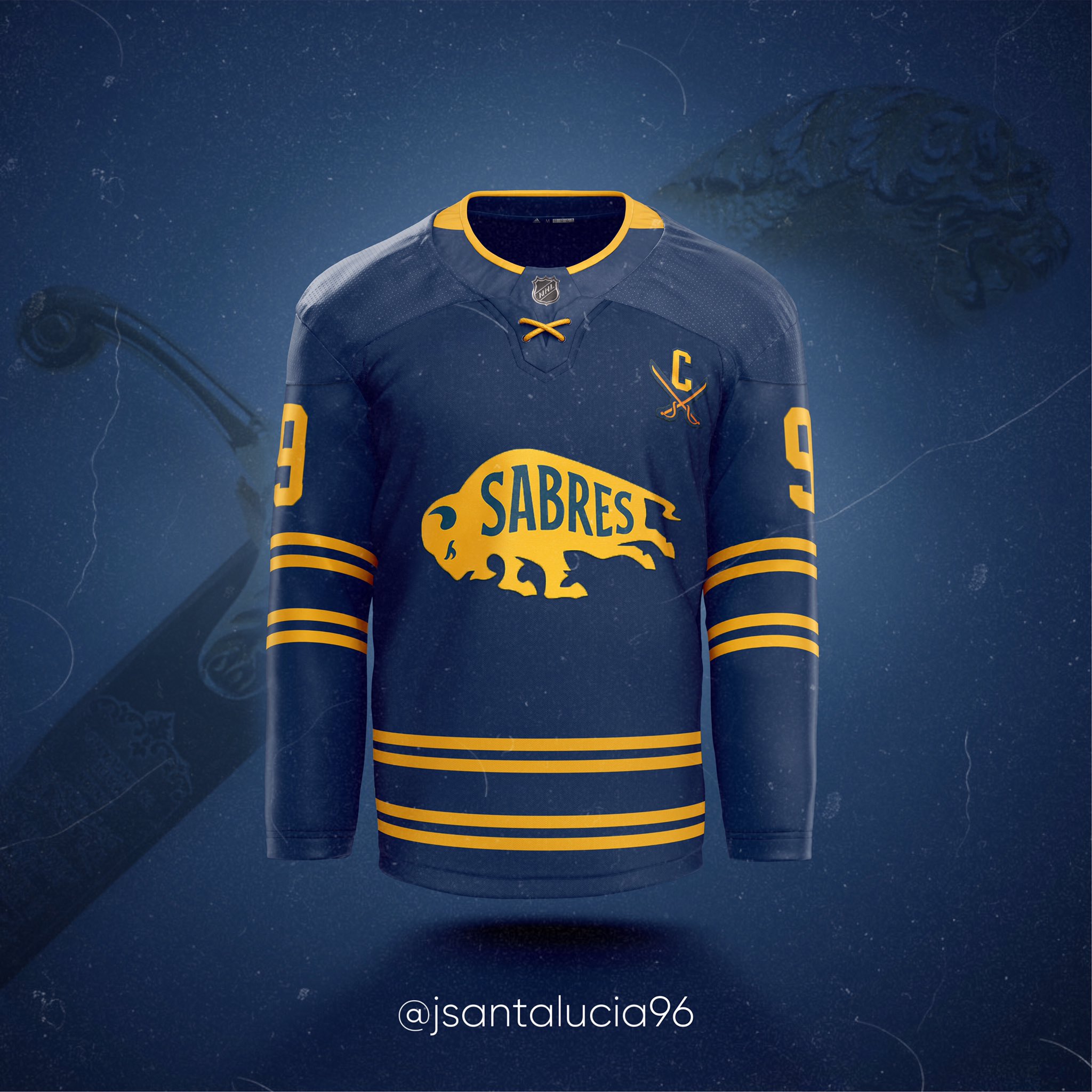 Buffalo Sabres jersey concepts inspired by their 50th anniversary