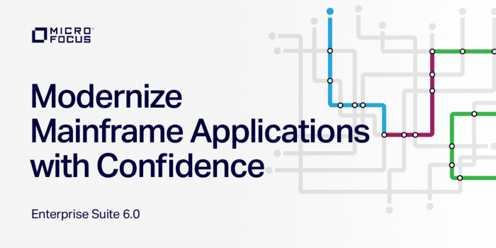 I think, therefore I modernize <a href="/DerekBrittonUK/">Derek Britton</a> introduces Enterprise Suite 6.0 checks out the latest mainframe #COBOL #AppMod and #AppDev tech from @MicroFocusCDMS bit.ly/3gdp7uS #TeamMicroFocus