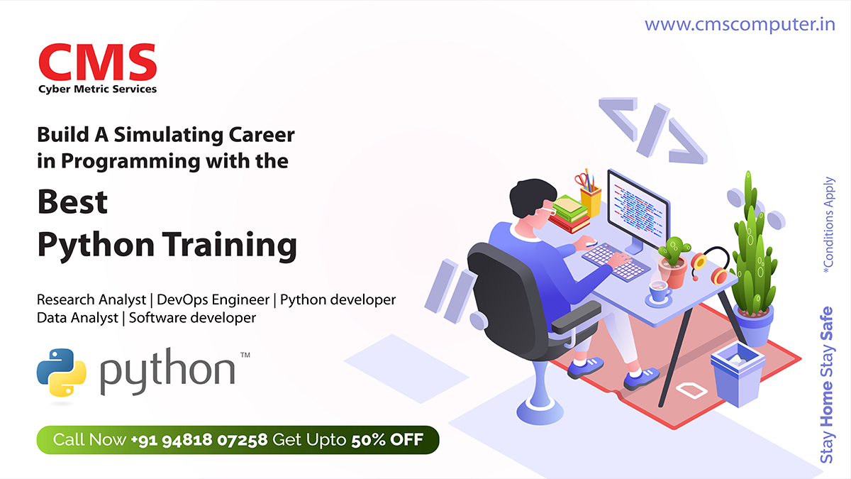 Web_trainings's tweet image. Best .Net, Python, Data Analysis and Django Online / Classroom Training at affordable price.
Enroll now and get 50% Off.
Hurry up.. Book your seat Now.
cmscomputer.in/enquiry.html?c…
Interested people Call us on- +91 94818 07258. #DotNetTraining #PythonTraining #PythonDataAnalysis #CMS