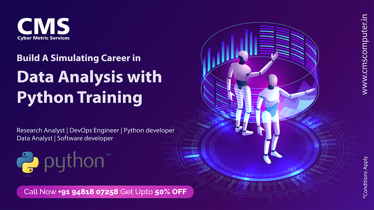 Web_trainings's tweet image. Best .Net, Python, Data Analysis and Django Online / Classroom Training at affordable price.
Enroll now and get 50% Off.
Hurry up.. Book your seat Now.
cmscomputer.in/enquiry.html?c…
Interested people Call us on- +91 94818 07258. #DotNetTraining #PythonTraining #PythonDataAnalysis #CMS