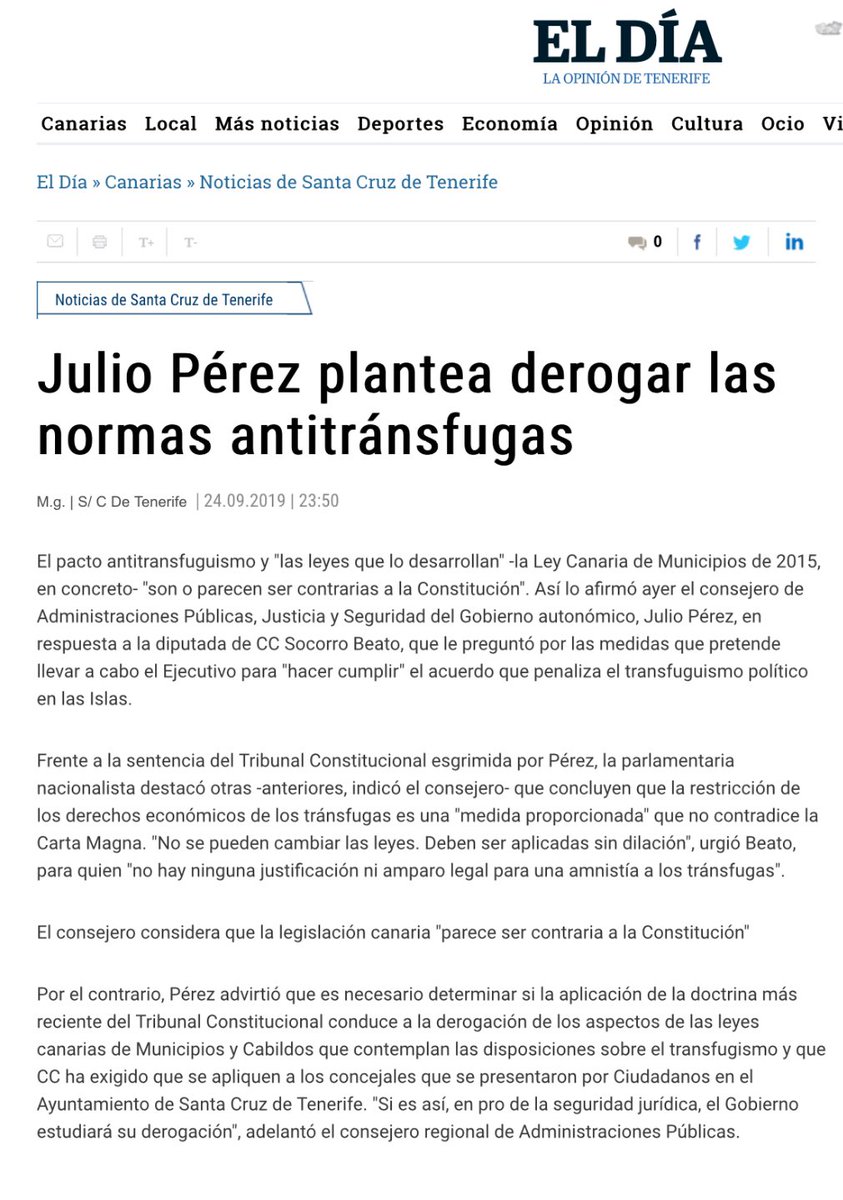 jadestebanez's tweet photo. Otra: era septiembre del 2019 y había que “salvar al soldado Zambudio/Arriaga”, recién expulsados de C’s por indisciplina (¿les suena?). El Gobierno se mostró dispuesto incluso a modificar la ley para no aplicarles las medidas anti tránsfugas. ¡Cómo cambia el cuento, Caperucita! https://t.co/Y8bh8utpht