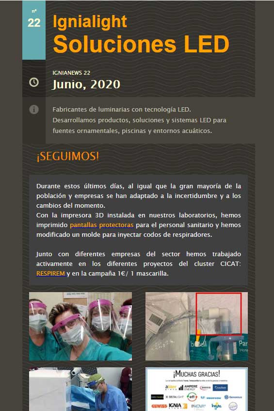 IGNIALIGHT's tweet photo. Para estar bien informado de todo lo que hacemos. IgniaNews - Junio

https://t.co/o1gD0YQvzN

#LED, #efficiency #ornamentalfountain #manufacturers, https://t.co/VvUOxj2mC8