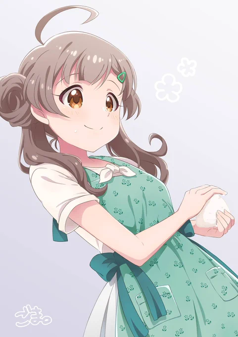 お夜食作っておいたので食べてくださいね、プロデューサーさん。無理しちゃだめですよ! 
