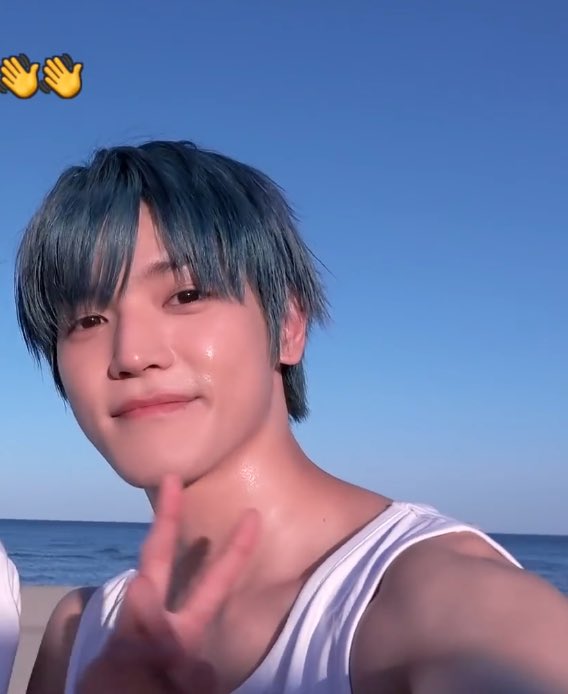 pinkeswitty's tweet photo. Happy birthday bubu taeyong✨💙💙💙💙💙  항상 행복하고 건강을 돌봐 🥰👉🏻👈🏻😭🥺🥰🥰🥰
#HAPPYTAEYONGDAY 
#헤어질_염려가없는_태용날
#OurRoseTaeyongDay https://t.co/tfUzUgDCAu