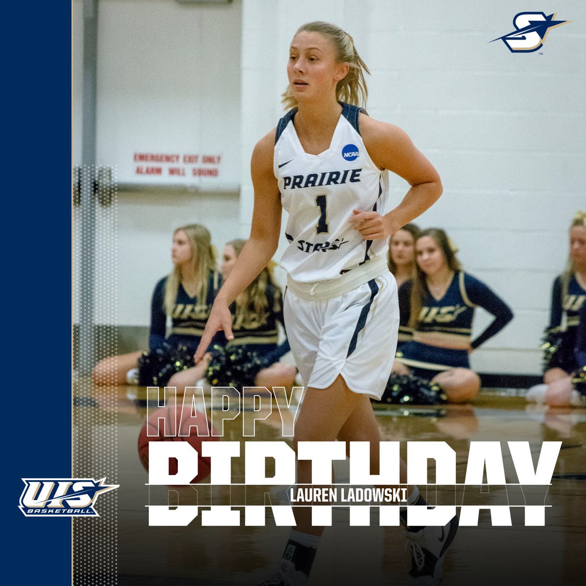 UISWBB's tweet photo. #BacktoBackBirthdays for the Prairie Stars! HAPPY BIRTHDAY to junior guard @Lauren_ladow! Have a great day Lo!! 🤩🏀🎉💥 https://t.co/UzX1vNguzv