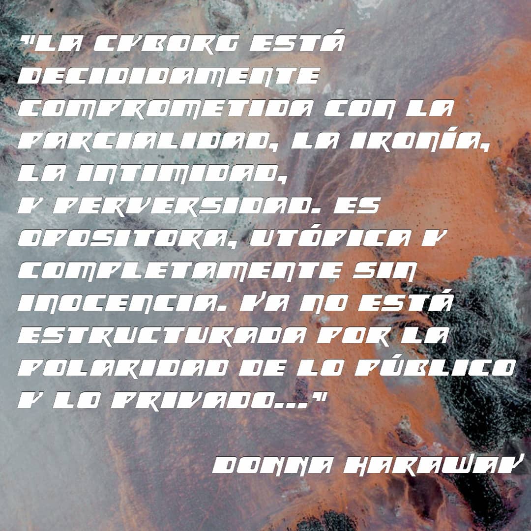 claroscuropod's tweet photo. Aquí les presentamos un ensayo clásico de los 80s, A Cyborg Manifesto de Donna Haraway, con el que se puede analizar a la mitológica diva “rosa blanca de metal de tal pa cual que tal, mírala chupar la pepa de un mango bajito...” @arca1000000 https://t.co/uYVgVK0EGc