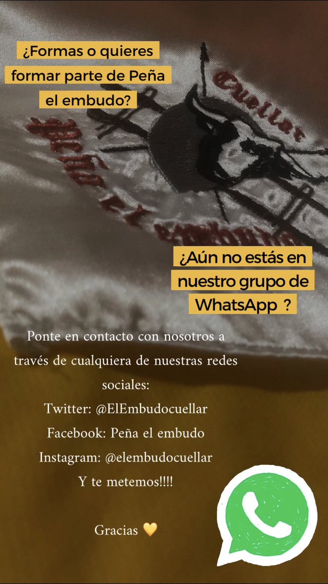 Te esperamos!!! 💛📲