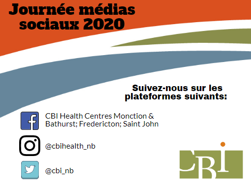 cbi_NB's tweet photo. Happy Social Media Day everyone! Don't forget to follow us on Facebook and Instagram
Bonne journée des médias sociaux à tous! Venez nous trouver sur Facebook et Instagram 
#SocialMediaDay https://t.co/OlhyOlgucf