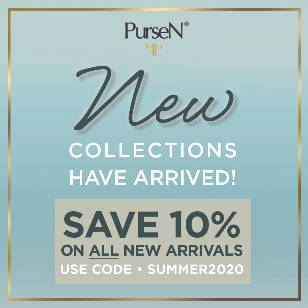PurseN's tweet photo. Introducing our NEW Python Collection!🐍

☀️Celebrate the start of Summer with PurseN☀️
Get 10% off your entire order! Use code: SUMMER2020 at checkout.
 
https://t.co/f59hpXVZA5
 
#pursen #shoppursen #itspursenal #summersale #python #organization #luxury https://t.co/nF5wHFnXsT