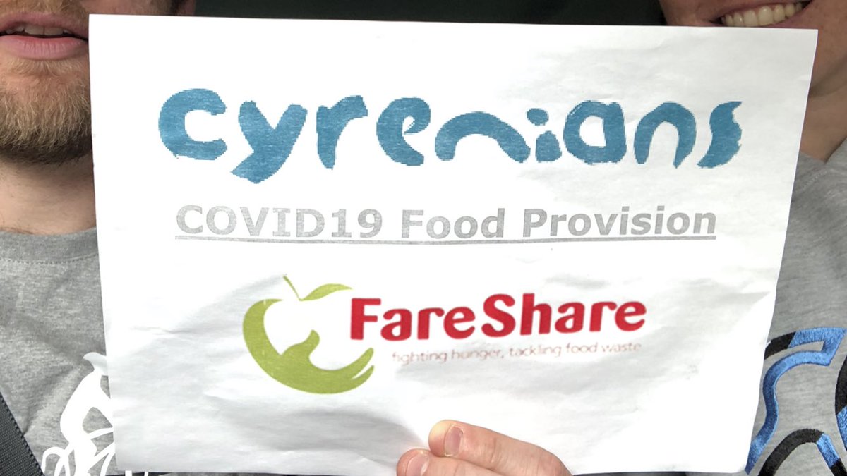 Out again with @Cyrenians1968 #charity #fooddeliveries