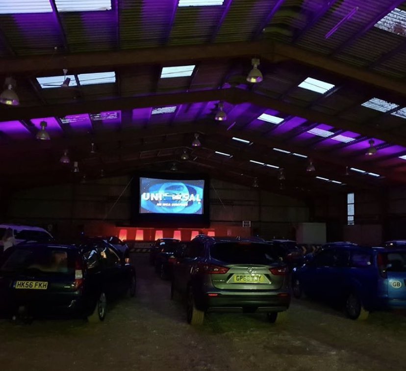 Cinestock- located in Sussex. Includes world's only indoor drive in cinema and an outdoor arena. Open from July, tickets not on sale yet.