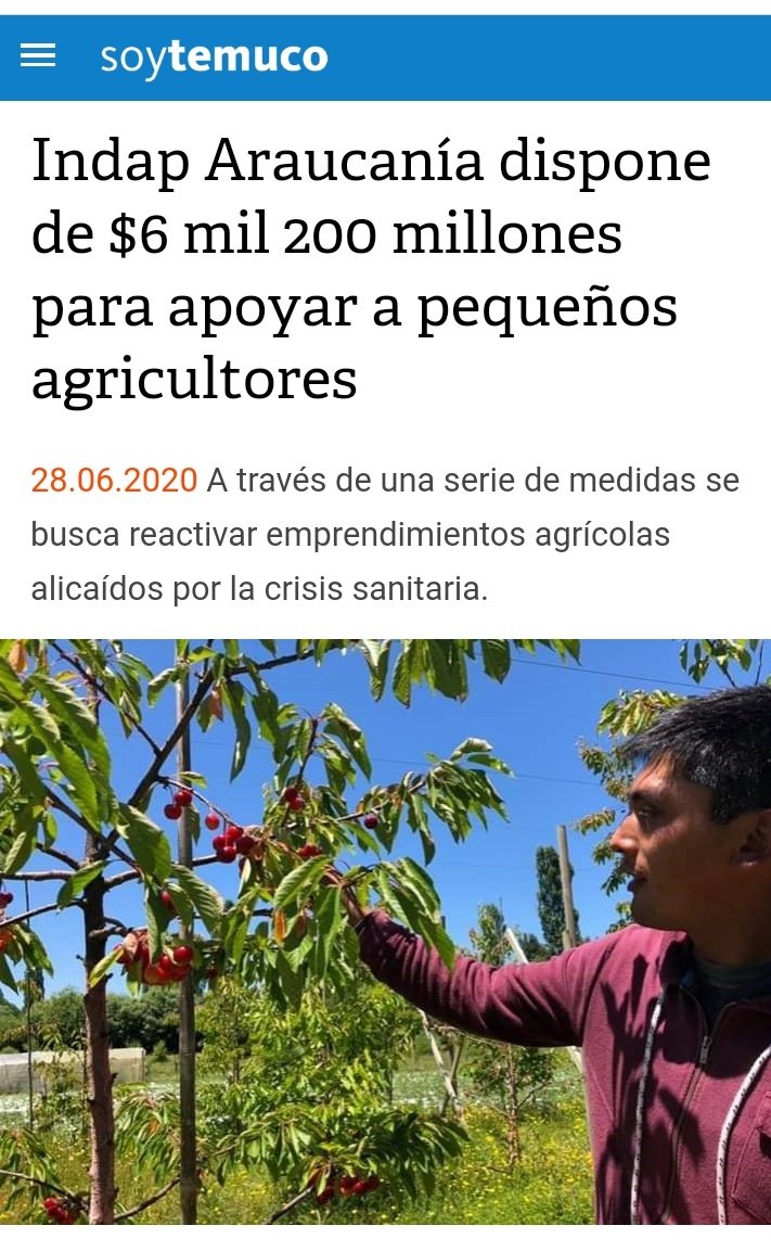 INDAP Araucanía tweet media