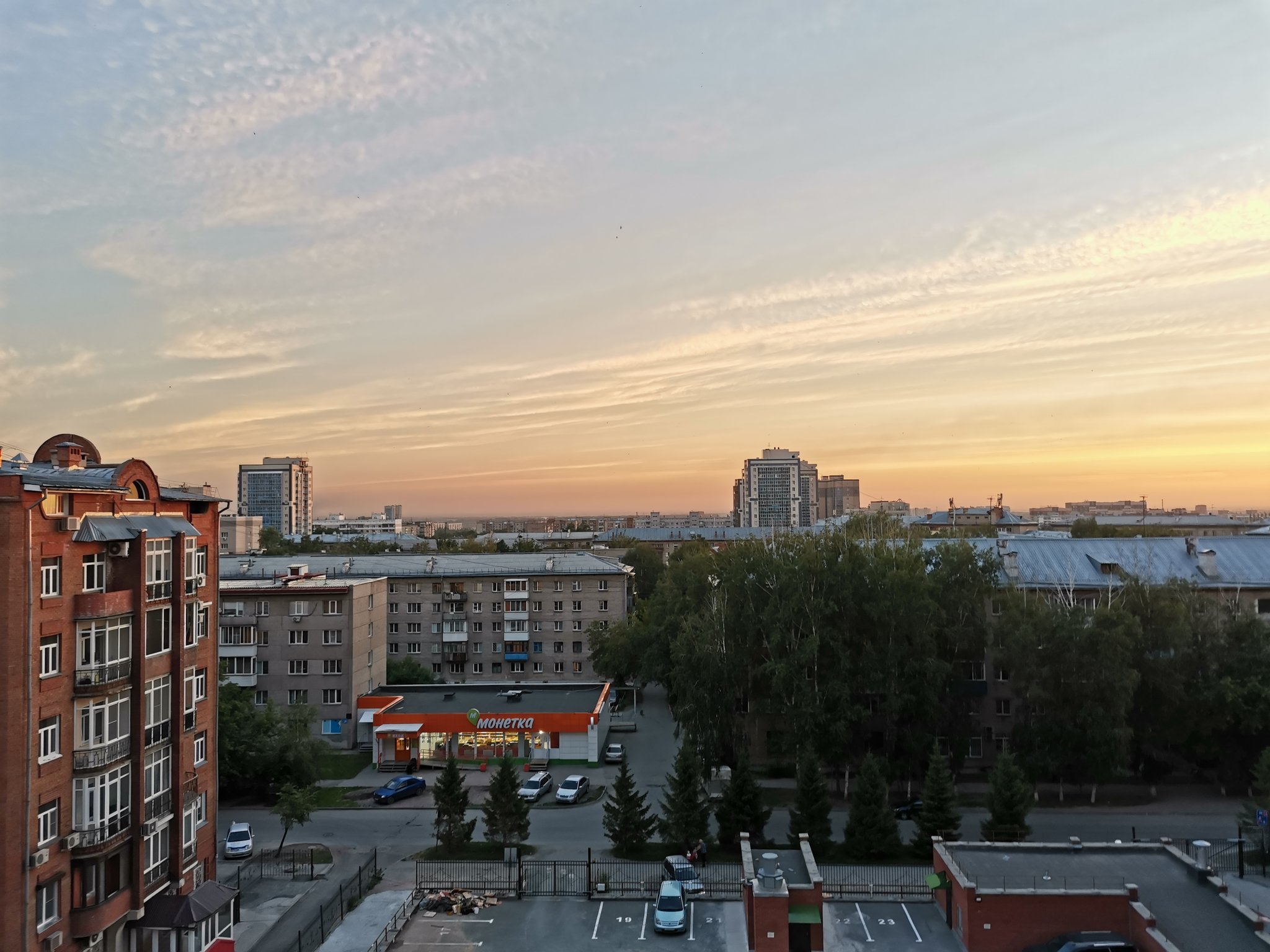 Вид из окна квартиры