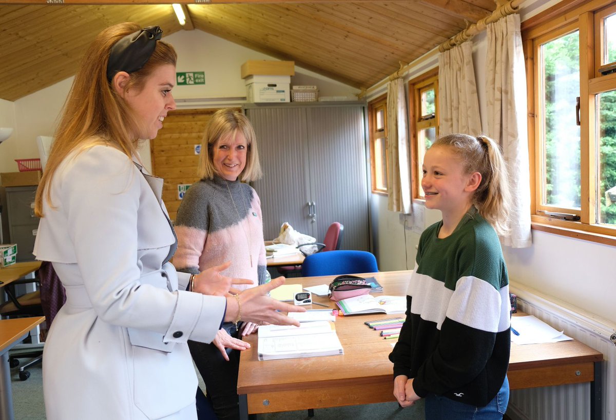 "I was so excited to meet a Princess. She was really nice and told me that my dyslexia means I think differently in a way that can be very useful”. - Pearl, aged 9
