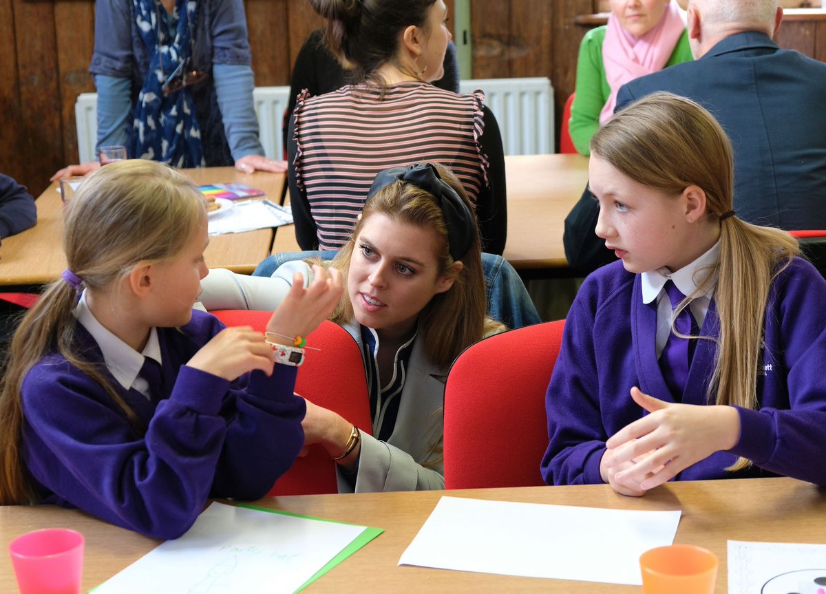 "I was so excited to meet a Princess. She was really nice and told me that my dyslexia means I think differently in a way that can be very useful”. - Pearl, aged 9