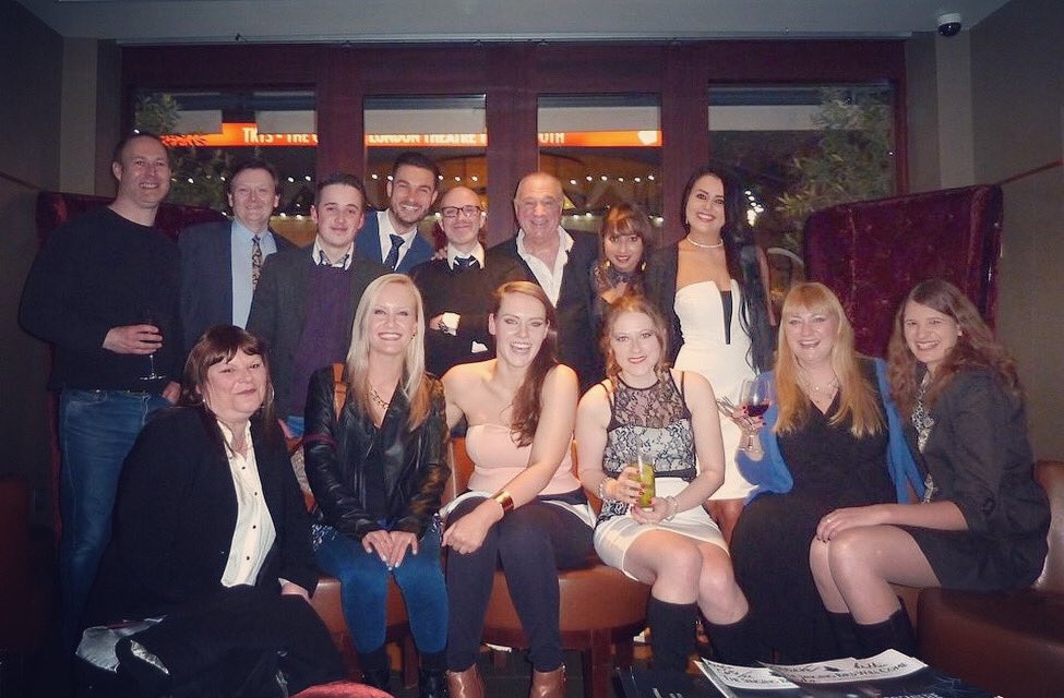 GingerSnapper38's tweet image. Throwback to when producers and cast held press screenings of  “The Singing Bird Will Come” at the Odeon Leicester Square #firstfeature #filmmakers