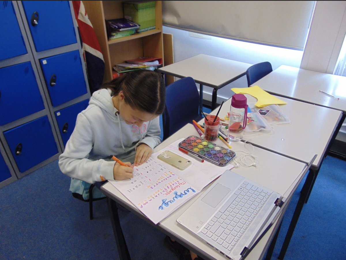 #ArtsWeek2020 Girls enjoyed workshops in which they created a map of their own world, government, language and clothing, learning new innovative ways to present and show off their new creations. What a great way to strengthen their independence! <a href="/CroydonHigh/">Croydon High School</a> #TheGDST #Creativity