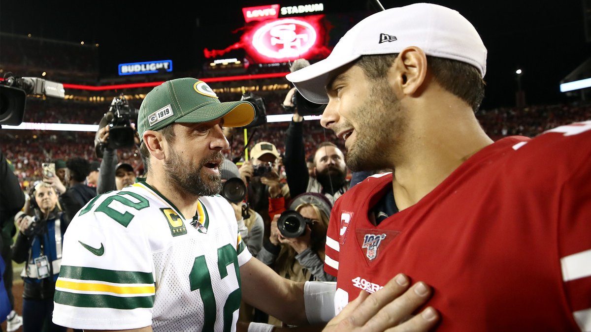 Stephen A. Smith says the 49ers would have won the Super Bowl if Aaron Rodgers were their QB instead of Jimmy G
https://t.co/bzC9wgFm6i https://t.co/AwjTZA0wFS