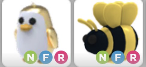 midnight_jnk's tweet image. Big Giveawayy!! 
(in celebration of my 1k followers 🥺) 

Prize: 
NFR Golden Penguin
NFR King Bee 

2 winners! 

rules: 
Like and RT 💜 
Follow me! 💜 
comment “done” 

ends in 2-3 days! 
goodluck 💜 
#adoptme #adoptmegiveaways