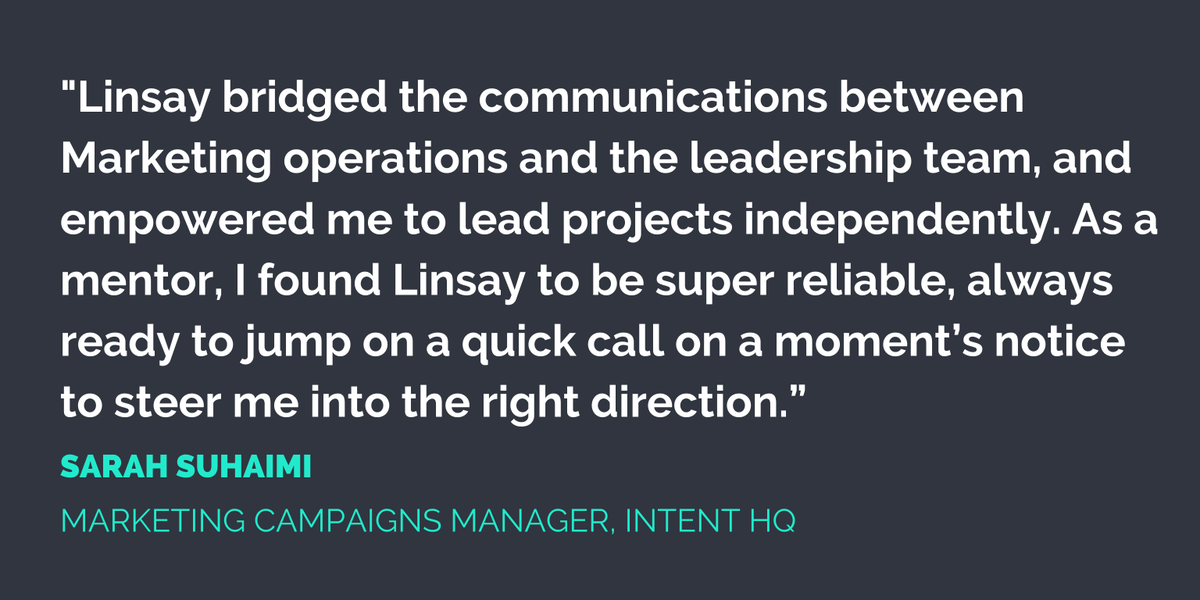 Happiness is... kind words from happy clients 💚  
#outsourcedmarketing #b2bmarketing #marketingstrategy #marketingdirector