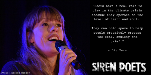 capefarewell's tweet photo. As our #sirenpoets begin creating, @LivTorc shares some thoughts on the role of poets in the #ClimateCrisis
#climateisculture https://t.co/aCIIsmifLU