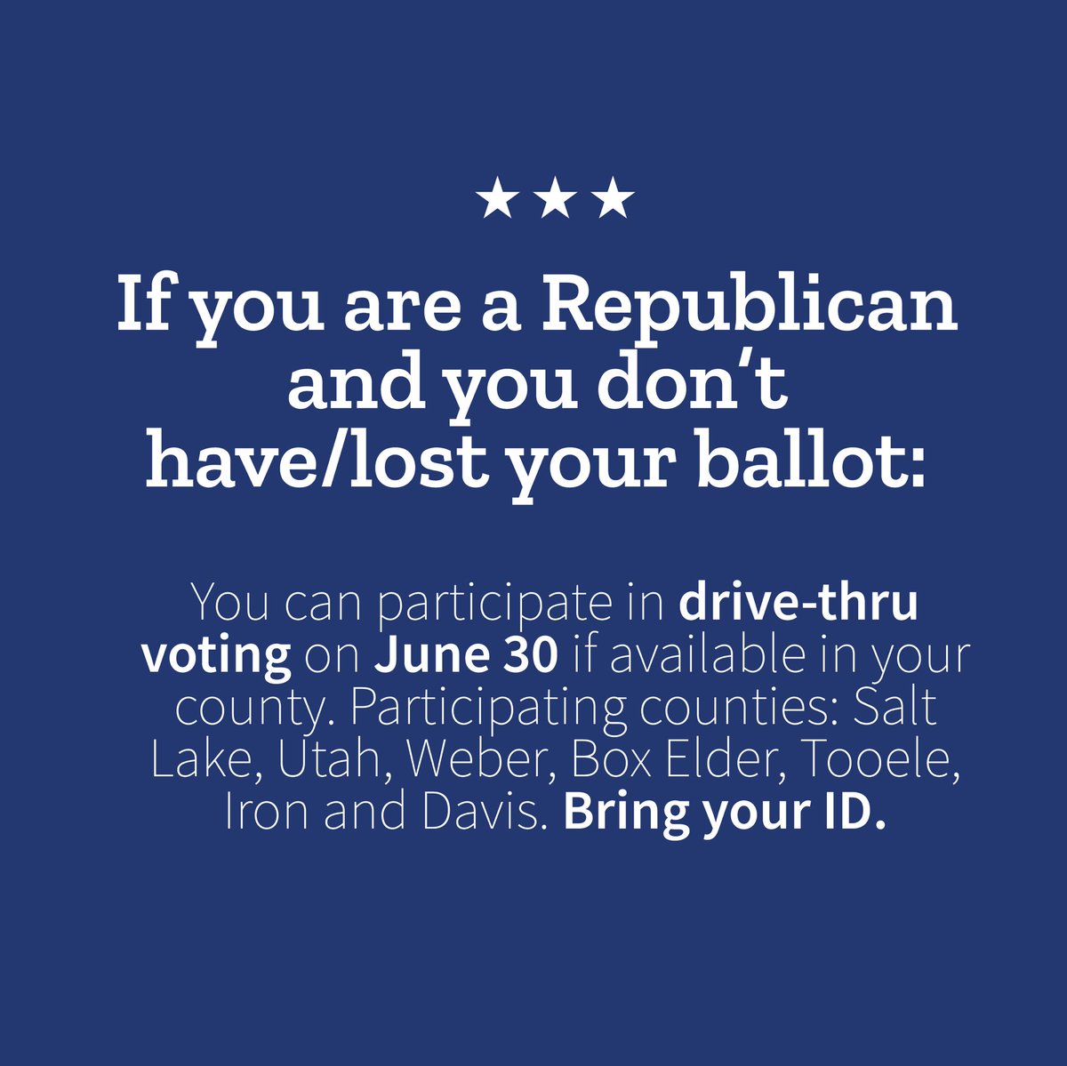 Jon Huntsman for Governor tweet media