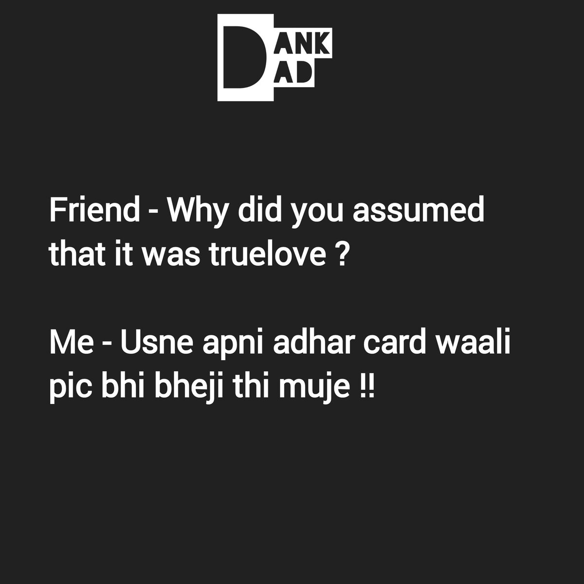 _dank_dad_'s tweet photo. Follow @_dank_dad_ for more ....🤣🤣🤣😂😂😂
#jokeoftheday #dankjokes #jokes #nonvegjokes #sarcasm #comedyindia #bakchodi #chutiyapa #sacredmemes #bollywood #sarcasticmemes #bcbilli #rvcj #bakchodiyan https://t.co/3CsSD4brnD