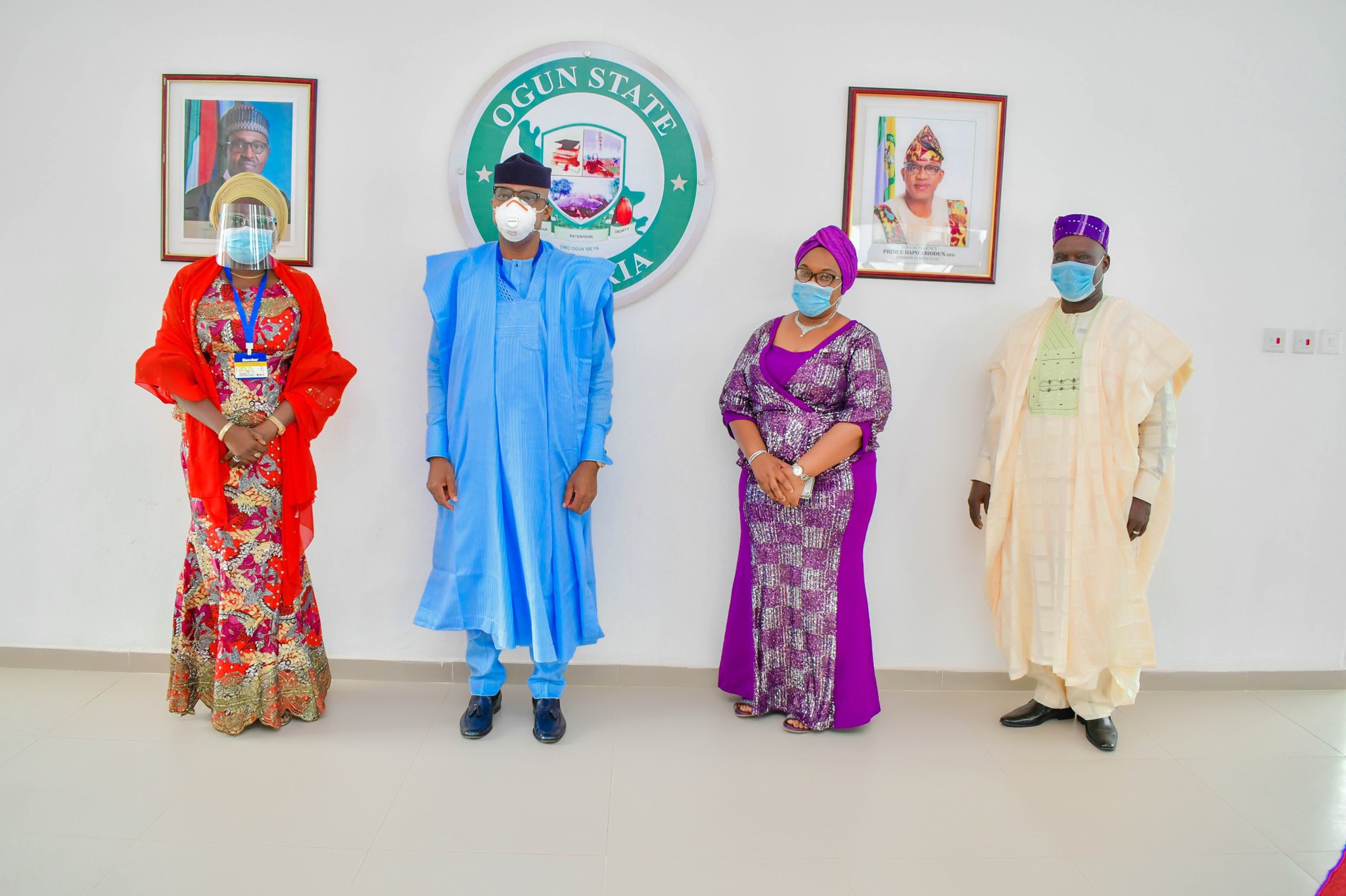 Ogun State: The swearing in of Alhaja Selimot Olapeju Ottun and others